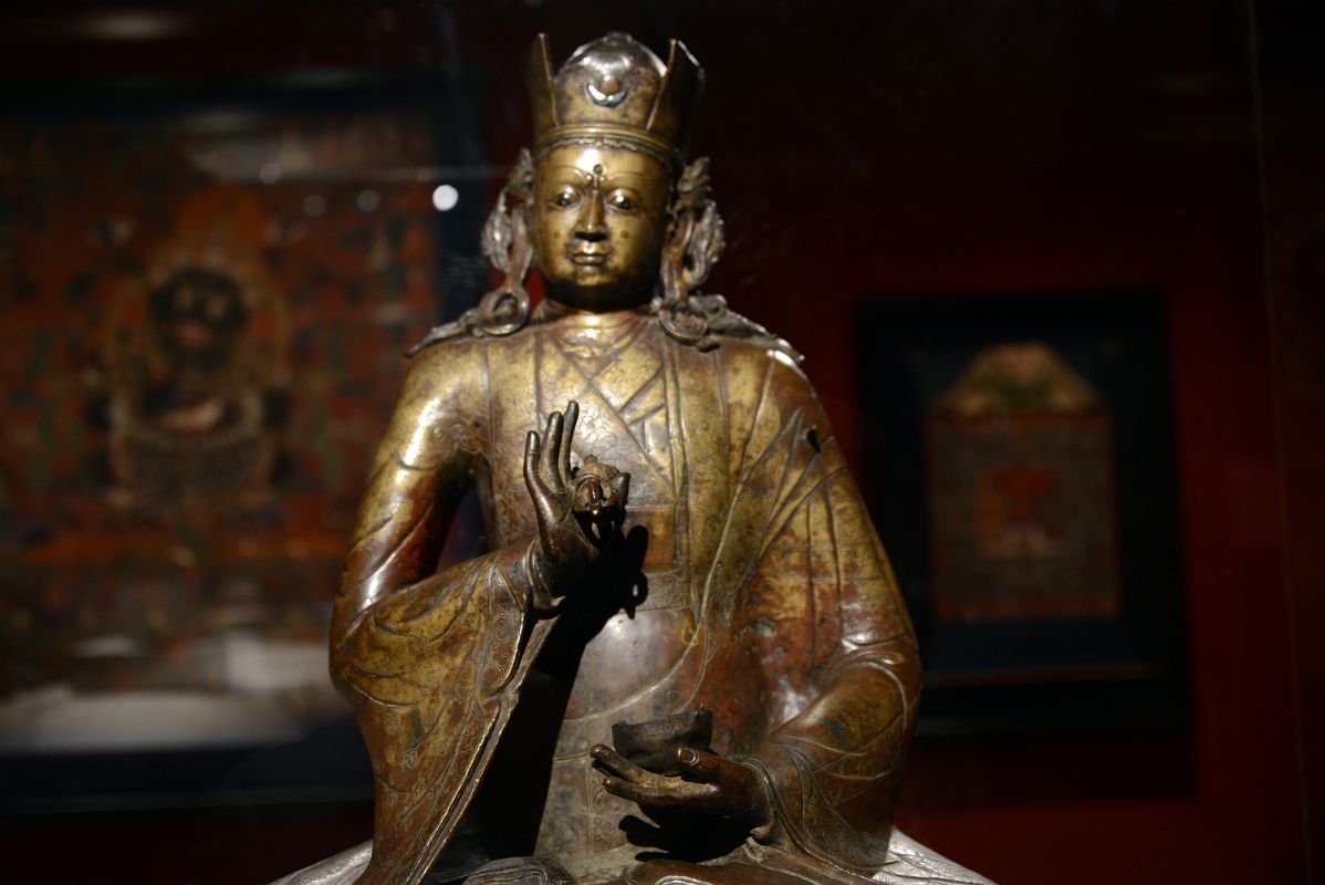 14-2 The Spiritual Master Padmasambhava, 14C, Western Tibet or Ladakh - New York Metropolitan Museum Of Art